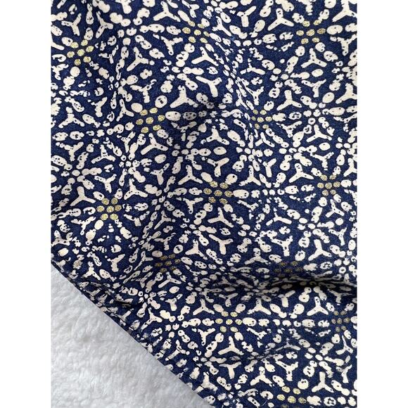 Nip Tuck Navy Blue Gold Joanne Twist Front One Piece Swimsuit Womens Sz 6 - Picture 8 of 12